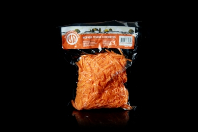 Морква різана соломкою В/У 1 кг